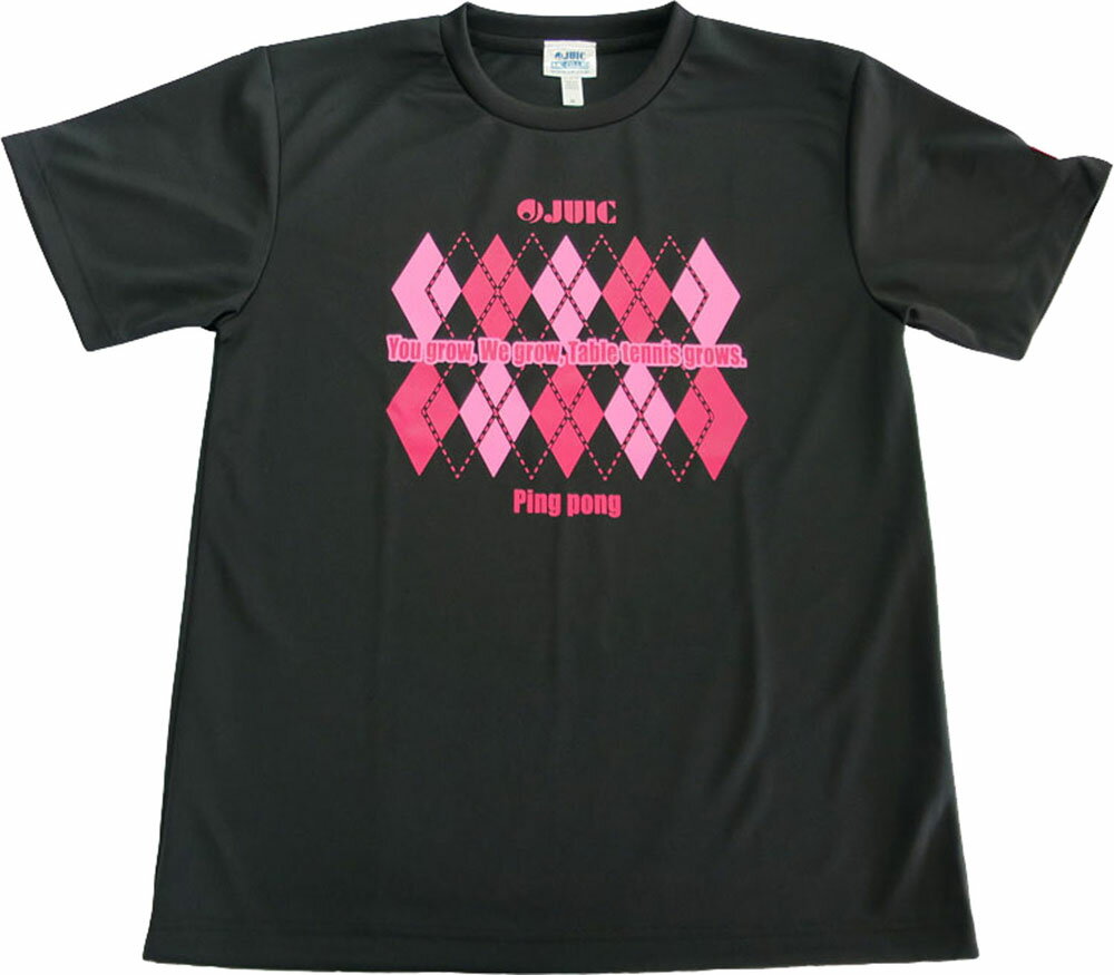 【5月30日限定 P最大10倍】 JUIC ジュイック 卓球 卓球 ゲームシャツ 男女兼用 ARGYLE T アーガイルT 5498 BP