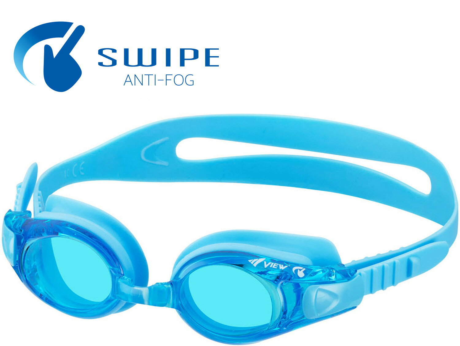 【11月27日2時まで 最大4%OFFクーポン&P最大10倍】 ビュー VIEW スイミング スイミングゴーグル 子ども用 スワイプ アンチフォグ SWIPE ...
