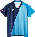 【VICTASキャンペーン 6/10まで!対象商品10%OFFクーポン】 ヴィクタス VICTAS 卓球 ゲームシャツ V-GS053 JTTA公認 メンズ レ...