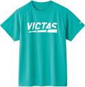 【VICTASキャンペーン 6/1から!対象商品10%OFFクーポン】 ヴィクタス VICTAS 卓球 プレイ ロゴ ティー PLAY LOGO TEE プラク...