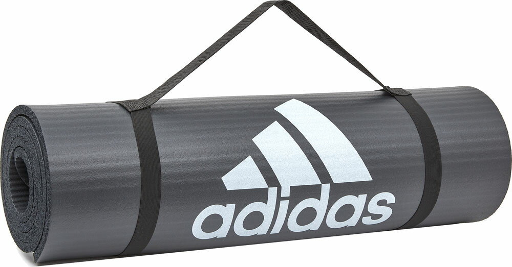 【11月27日2時まで 最大4%OFFクーポン&P最大10倍】 アディダス adidas フィットネスマット 10mm スポーツ ADMT11015 GR