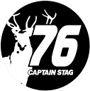 【GW期間限定5月6日まで!P最大10倍】 キャプテンスタッグ CAPTAIN STAG アウトドア CSデザインステッカー 76 マルシカ φ60mm UM1...