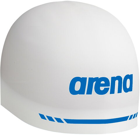 ARENA（アリーナ）水泳水球競技シリコンキャップ（AQUAFORCE　3D　SOFT）ARN9400WHT