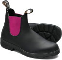 【6月22日20時から 最大3%OFFクーポン&P最大10倍】 ブランドストーン Blundstone ブラック/フクシア スムースレザー ブーツ シューズ く...