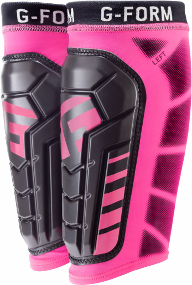 【5月30日限定 P最大10倍】 ジーフォーム G-FORM サッカー PRO-S VENTO シンガード Blk Neon Pink S VS4702193