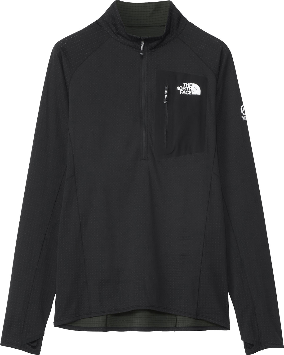 楽天ゴトウスポーツ（SPG-SPORTS）【マラソン期間中 最大4％OFFクーポン＆P最大10倍】 THE　NORTH　FACE ノースフェイス アウトドア エクスペディションドライドットジップハイ Expedition Dry Dot Zip High メンズ レディース トップス 保温 ジップアップ 撥水ドライ NT12122 K