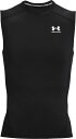 【7月18日 最大3%OFFクーポン&P最大10倍】 アンダーアーマー UNDER ARMOUR UA ヒートギアアーマー コンプレッション スリーブレス シャツ メンズ インナー アンダーシャツ スポーツウェア トレーニング タンクトップ ノースリーブ 1361522 001