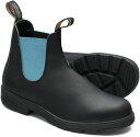 【GW期間限定5月6日まで!P最大10倍】 ブランドストーン Blundstone サイドゴアブーツ ブラック/ティール ジャストサイズ くつ シューズ 伸縮性...