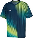 【全品5%OFFクーポン&P最大10倍!6/5まで】 エクシオン XIOM 卓球 オースティン シャツ AUSTIN SHIRT ゲームシャツ 半袖 トップス ストレッチ 吸汗速乾 試合 部活 練習 トレーニング メンズ レディース GAS00001 028
