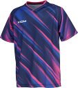 【全品5%OFFクーポン&P最大10倍!6/5まで】 エクシオン XIOM 卓球 フォート シャツ FORT SHIRT ゲームシャツ 半袖 トップス ストレッチ 吸汗速乾 試合 部活 練習 トレーニング メンズ レディース GAS00003 031