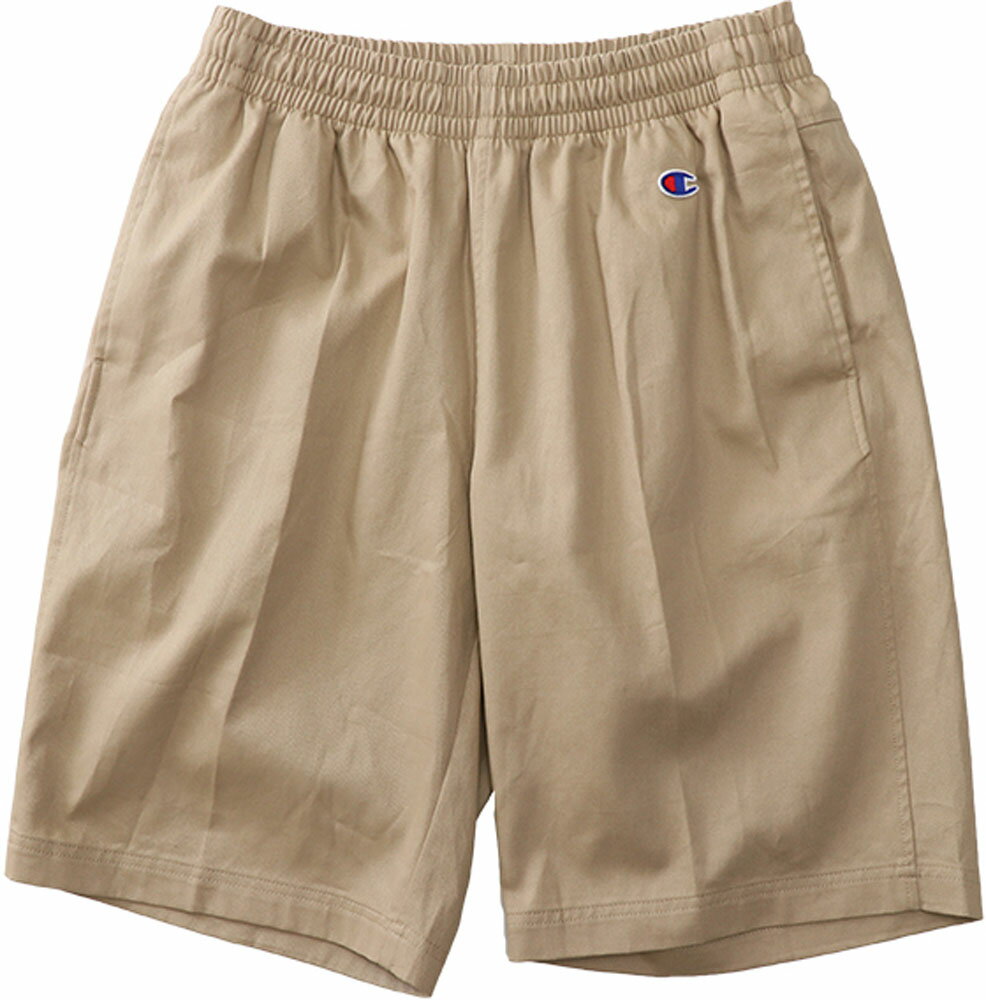 【市場の日に限り P最大23倍】Champion チャンピオンバスケットTEAM CHINO SHORTS メンズ バスケ ミニバス ズボン パンツ 半ズボン ハーフパンツ チノパン トレーニング ジムC3MB595780