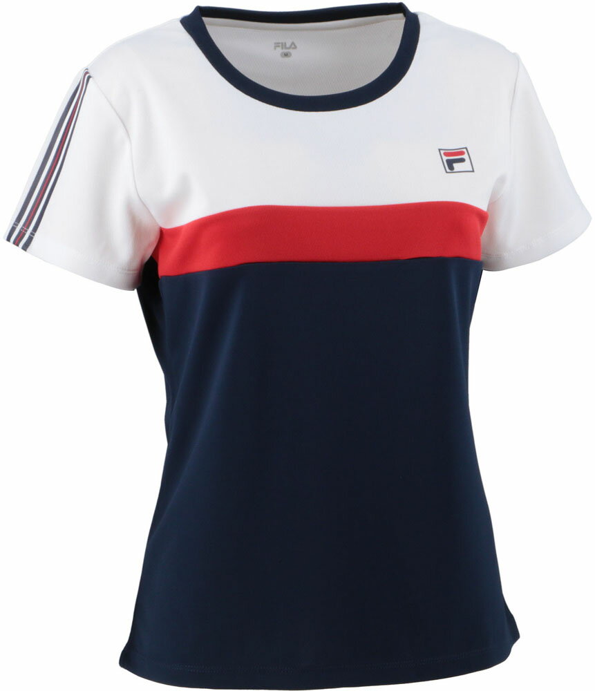 【GW期間限定！5000円以上で3%OFFクーポン】 FILA フィラ テニス ゲームシャツ VL7506 01