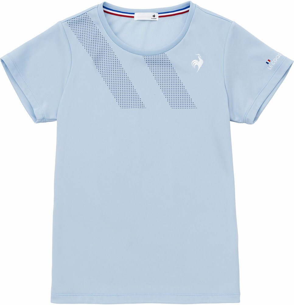 【6/1限定 P最大25倍】 le coq sportif ルコック テニス テニス レディース ソレイユ ゲームシャツ QTWVJA90 SA