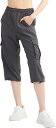【7月18日 最大3%OFFクーポン&P最大10倍】 ジーフィット G-FIT カーゴカプリ パンツ GF-N306PP エアパン エアーパンツ ボトムス ヨガ ストレッチ ジム トレーニング ズボン 軽量 通気性 速乾 UVカット GFN306PP DGL