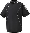 【5月9日20時から 最大3%OFFクーポン&P最大10倍】 デサント DESCENTE バレーボール 半袖プラクティスピステ DVB3322B BWH