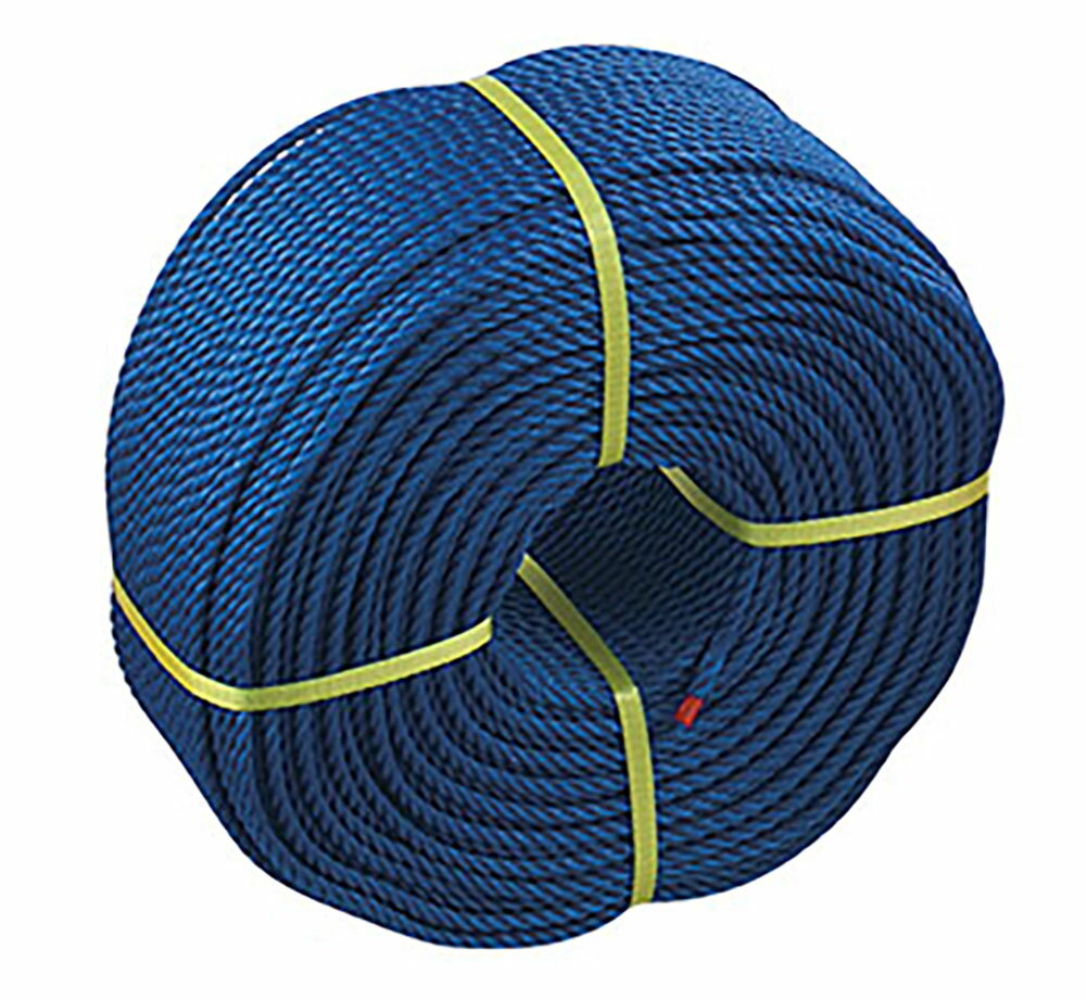 【11月30日 最大4％OFFクーポン＆P最大10倍】三和体育 グラウンドロープ3mm×200m ロープのみ 青 学校 ..