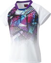 【GW期間限定5月6日まで!P最大10倍】 ヨネックス YONEX テニス ウィメンズゲームシャツ レディース 半袖 トップス Tシャツ 日本バドミントン協会審...