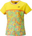 【GW期間限定5月6日まで!P最大10倍】 ヨネックス YONEX テニス ウィメンズゲームシャツ 半袖 トップス ユニフォーム UVカット 吸汗速乾 制電 試...