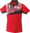 【GW期間限定5月6日まで!P最大10倍】 ヨネックス YONEX テニス ウィメンズゲームシャツ 半袖 トップス ユニフォーム UVカット 吸汗速乾 制電 試...