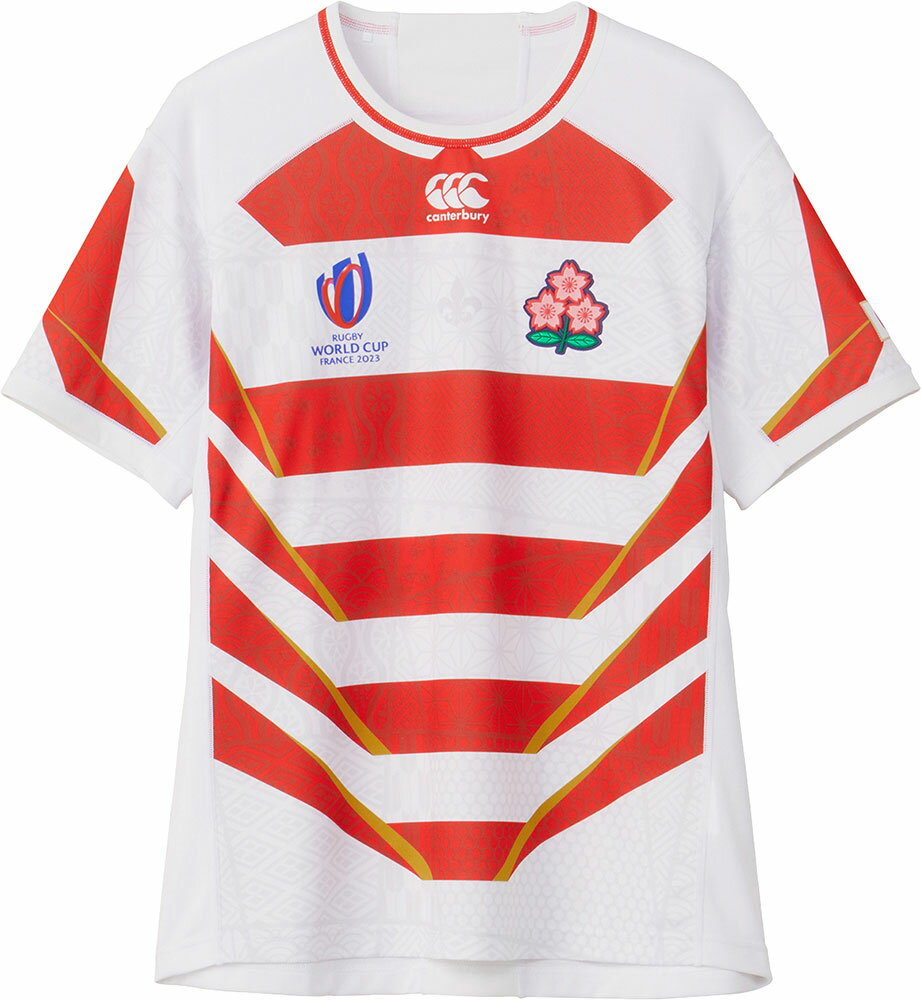 【5月20日限定 P最大10倍】 カンタベリー　canterbury ジャパン 日本代表 レプリカ ホーム ジャージ JAPAN RWC2023 REPLICA HOME JERSEY メンズ ラグビー 観戦 応援グッズ サポーターグッズ RG33980WC 10