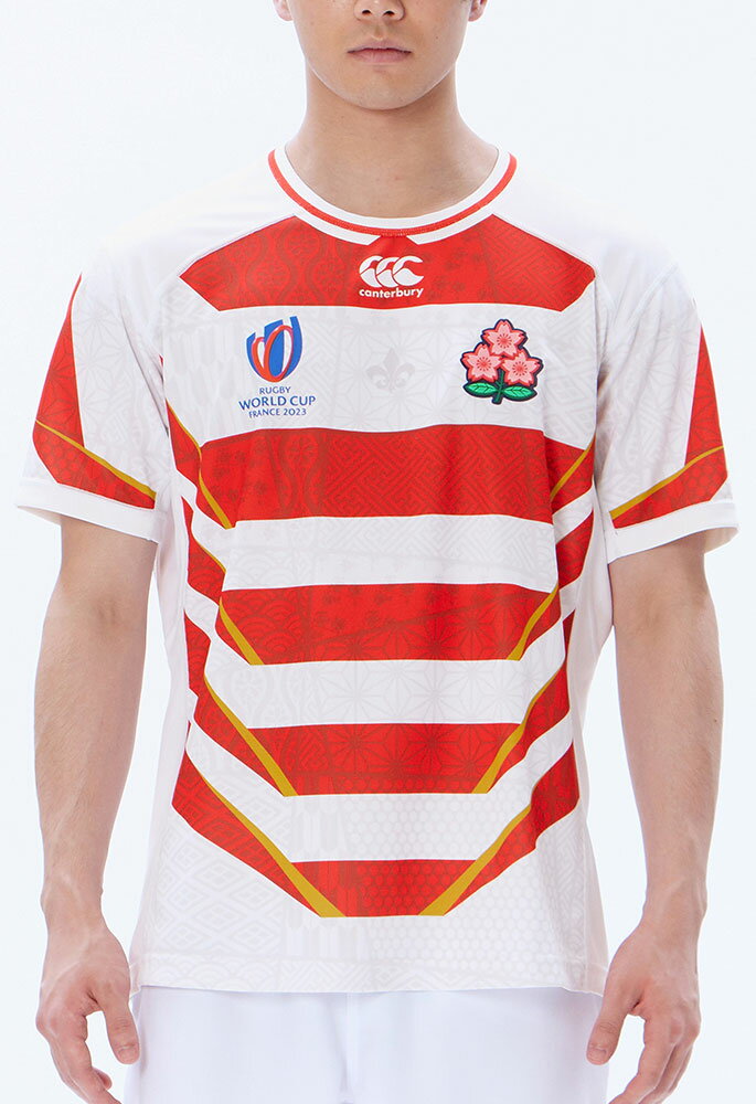 【マラソン期間中 最大4％OFFクーポン＆P最大10倍】 カンタベリー　canterbury ジャパン 日本代表 レプリカ ホーム ジャージ JAPAN RWC2023 REPLICA HOME JERSEY メンズ ラグビー 観戦 応援グッズ サポーターグッズ RG33980WC 10