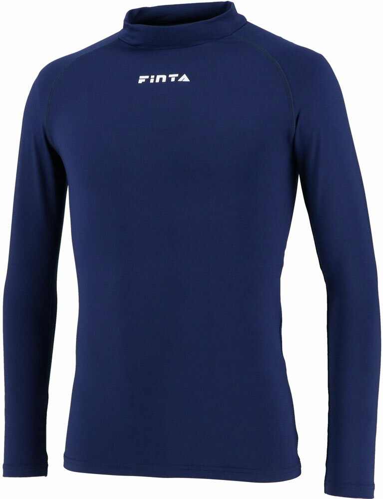 【11月20日から 最大4％OFFクーポン＆P最大10倍】 フィンタ FINTA サッカー ハイネックインナーシャツ ウェア 大人 ロングスリーブ アンダーウェア 長袖 部活動 クラブ活動 練習 試合 学生 社会人 オールシーズン 学校 運動 FTW7027 011