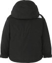 【マラソン期間中 最大4％OFFクーポン＆P最大10倍】 THE　NORTH　FACE ノースフェイス アウトドア ベビーコンパクトジャケット ベビー B Compact Jacket フード付き ロゴ入り 撥水 アウター 上着 NPB72310 K 2