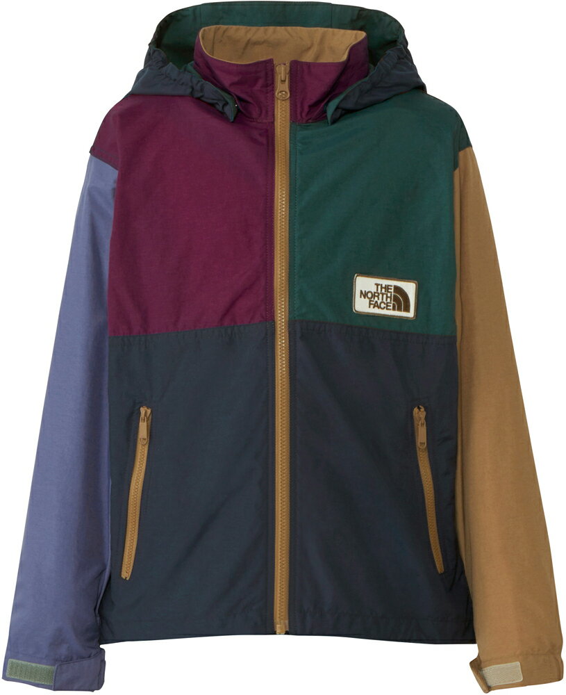 【5月30日限定 P最大10倍】 THE　NORTH　FACE ノースフェイス アウトドア グラアンドコンパクトジャケット キッズ Grand Compact Jacket アウター 上着 撥水 ワッペンロゴ NPJ72312 ME