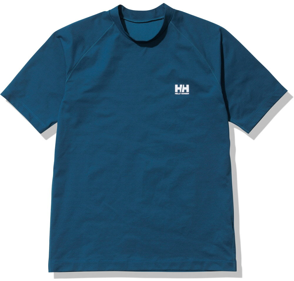 【6/1限定 P最大25倍】 HELLY HANSEN ヘリーハンセン マリン ショートスリーブラッシュガードティー S S Rashguard Tee 半袖 耐海水 耐塩素糸 HE82316 AI ギフト