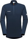 【7月18日 最大3%OFFクーポン&P最大10倍】 マムート MAMMUT アウトドア エナジー ミッドレイヤー ハーフ ジップ プル アジアンフィット メンズ 男性 長袖Tシャツ 保温性 速乾性 伸縮性 通気性 軽量 放湿性 1016-01120 101601120 5118