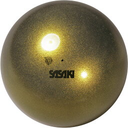 【GW期間限定！5000円以上で3%OFFクーポン】 ササキ SASAKI 新体操 メタリックボール M－207M－F 径18．5cm F．I．G．認定品 手具 光沢 輝き 部活 練習 トレーニング 大会 試合 発表会 新入部員 演技 ダンス M207MF BGD