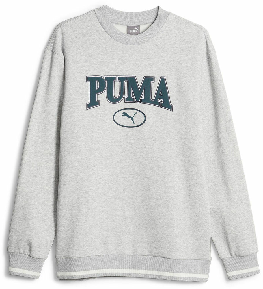 【5月18日限定 最大3%OFFクーポン＆P最大10倍】 PUMA プーマ PUMA SQUAD クルースウェット FL メンズ トレーナー トップス プルオーバー 長袖 スウェット カレッジ 裏起毛 防寒 保温 フィットネス ジム 678400 04