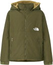 【12/11 2時まで 最大6％OFFクーポン＆P最大10倍】 THE　NORTH　FACE ノースフェイス アウトドア コンパクトノマドジャケット キッズ Compact Nomad Jacket ジャケット 上着 ロゴ入り フード付 NPJ72257 NP ギフト