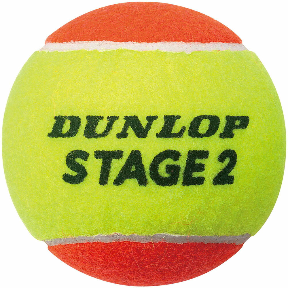 【マラソン期間中 最大4％OFFクーポン＆P最大10倍】 DUNLOP ダンロップテニス テニス ステージ2 オレンジ STG2ORC3DOZ STG2ORC3DO