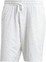 【GW期間限定5月6日まで!P最大10倍】 アディダス adidas テニス テニス エルゴショーツ ハーフパンツ ズボン メンズ 男性用 ホワイト 白色 着替...