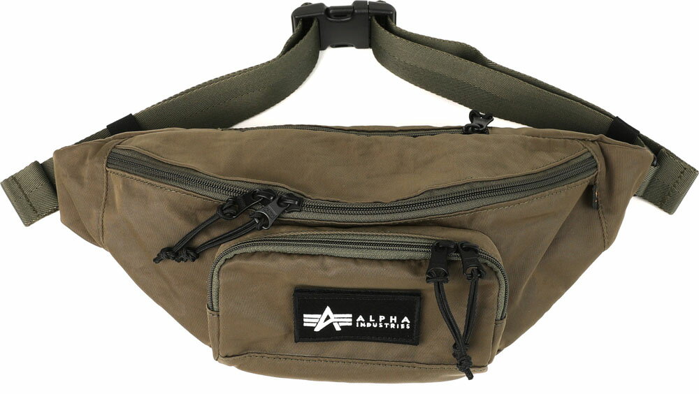 【5月18日限定 最大3%OFFクーポン＆P最大10倍】 アルファインダストリーズ ALPHA INDUSTR WAIST BAG オリーブ 6625256