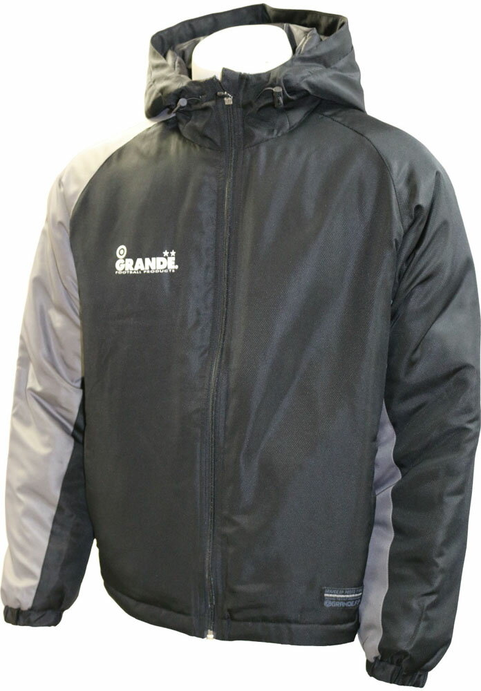 【12月3日20時から 全品5%OFFクーポン&P最大10倍】 GRANDE グランデ フットサル ベーシックフードウォーマージャケット GFPH18504