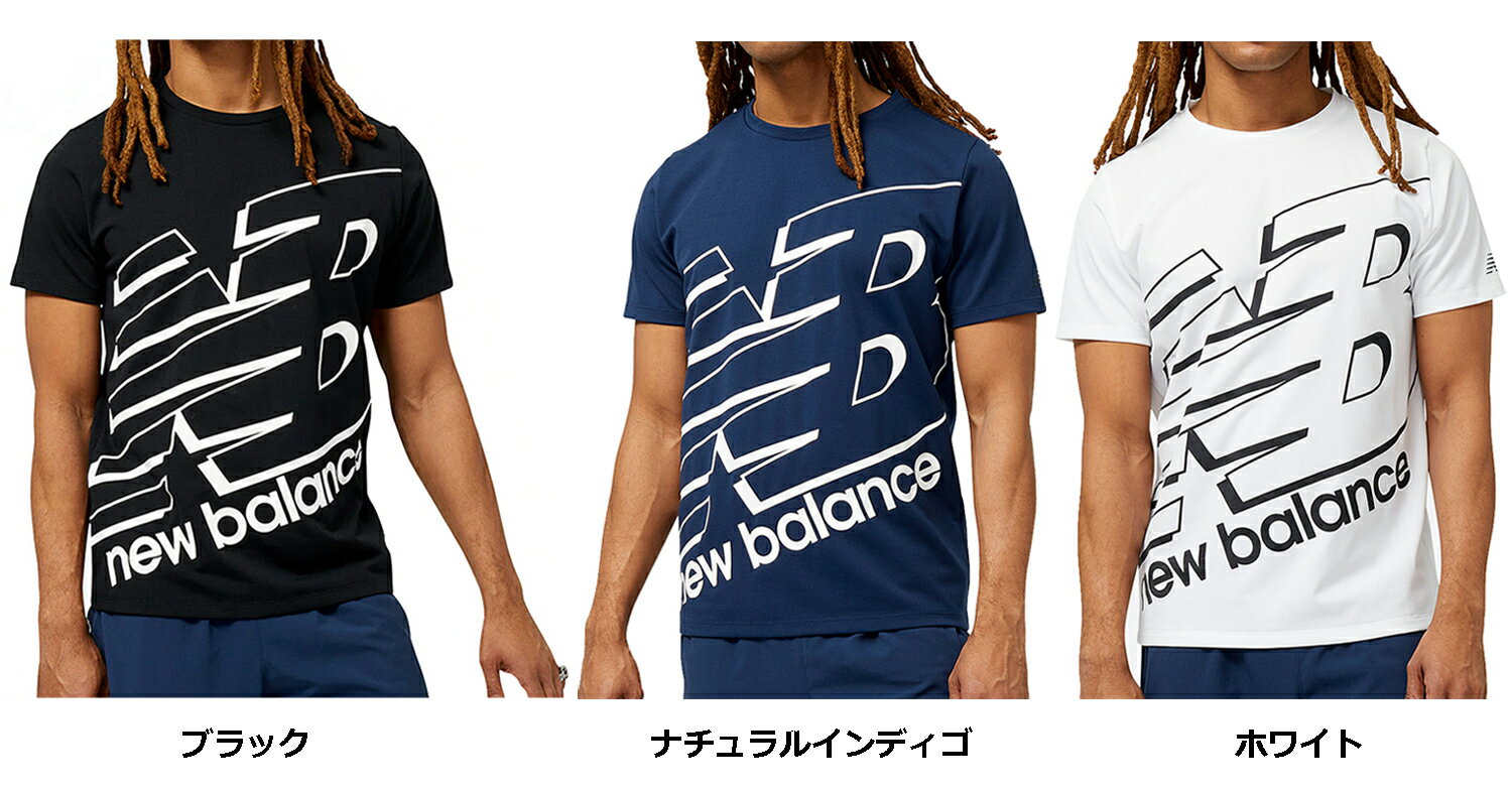 【マラソン期間中 最大4％OFFクーポン＆P最大10倍】 new　balance ニューバランス ビッグロゴ ショートスリーブTシャツ AMT31078