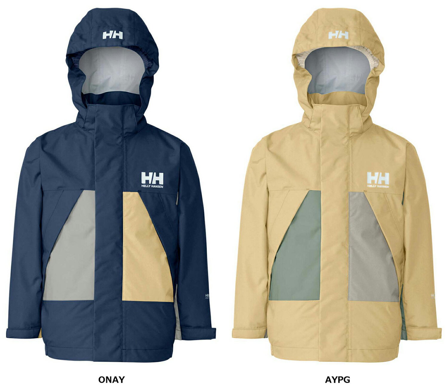 楽天ゴトウスポーツ（SPG-SPORTS）【マラソン期間中 最大4％OFFクーポン＆P最大10倍】 HELLY　HANSEN ヘリーハンセン アウトドア スカンザレインジャケット キッズ K Scandza Rain Jacket ジャケット 上着 アウター 防水 男の子 女の子 HJ12152