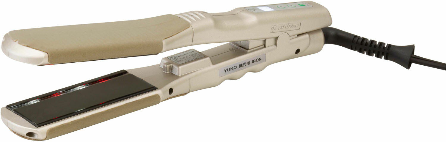 【11月20日から 最大4%OFFクーポン&P最大10倍】 ファイテン Phiten YUKO 健光浴 IRON 36mm ストレートアイロン ヘアアイロン サ...