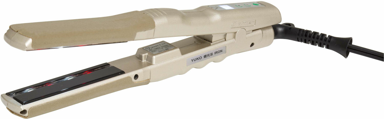 【11月20日から 最大4%OFFクーポン&P最大10倍】 ファイテン Phiten YUKO 健光浴 IRON 22mm ストレートアイロン ヘアアイロン サ...