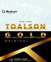 【GW期間限定5月6日まで!P最大10倍】 トアルソン Toalson テニス トアルソンゴールド 130 オリジナル 硬式テニス ストリング ガット 部活 ク...