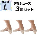 【5月9日20時から 最大3%OFFクーポン&P最大10倍】 ササキ SASAKI 新体操 3足セット デミシューズ DEMI SHOES Lサイズ ターンシュ...