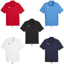 【6/11 2時まで 最大5%OFFクーポン&P最大10倍】 プーマ PUMA サッカー チームゴール teamGOAL マルチ ポロ メンズ トップス ポロシャツ 襟付き 通勤 通学 半袖 ゴルフウェア 快適 ワンポイント ロゴ 春夏 半袖シャツ 659462