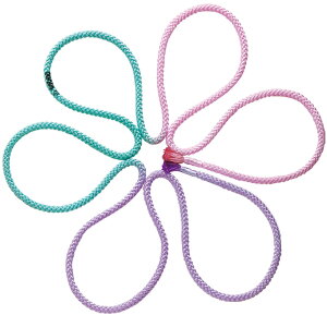 【5月9日20時から 最大3%OFFクーポン&P最大10倍】 ササキ SASAKI 新体操 3色ロープ F.I.G.認定品 M-280G-F カラーロープ ナイロンロープ 試合検定品 大会 公式戦 部活 エクササイズ ジム 練習 トレーニング 演技 M280GF