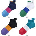 【7月13日10時から P最大10倍】 ゴーセン GOSEN テニス スニーカーソックス25-28CM メンズ ソックス 靴下 部活 チーム クラブ 抗菌 防臭 吸汗速乾 硬式テニス 軟式テニス ソフテ F2402