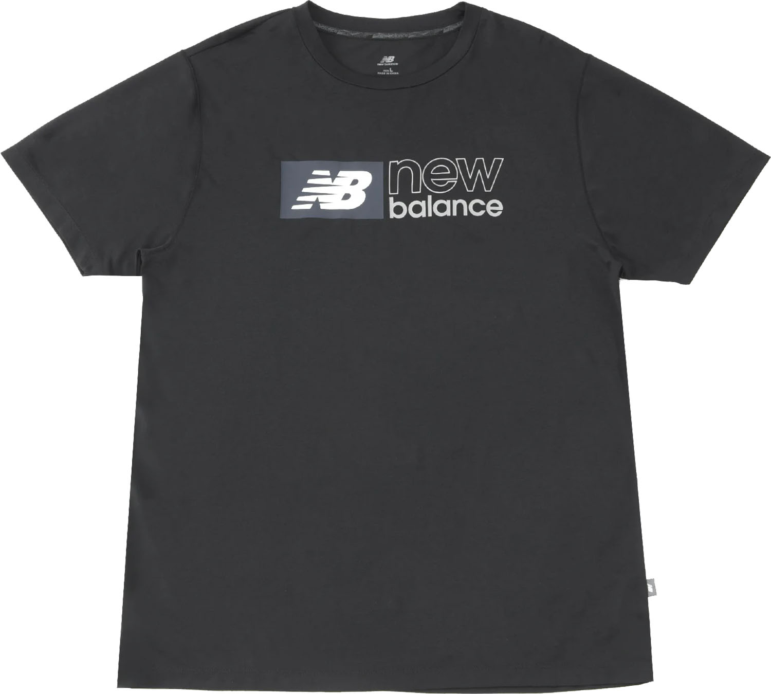 【6/1限定 P最大25倍】 new　balance ニューバランス パフォーマンスグラフィックショートスリーブTシャツ ブロックロゴ AMT41000