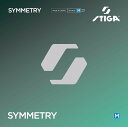 【GW期間限定5月6日まで!P最大10倍】 スティガ STIGA 卓球 シンメトリー ハードバージョン 赤 中 1710180516