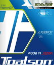 【GW期間限定5月6日まで!P最大10倍】 トアルソン Toalson テニス テニスストリングス HD ASTER POLY 125 HD アスタポリ 125...