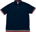 【7月11日2時まで 最大3%OFFクーポン&P最大10倍】 ボンマックス BONMAX 男女兼用 Tシャツ裾ラインリブポロシャツ メンズ レディース ジュニア...